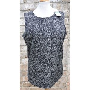 Michael Michael Kors NWT women multicolor sleeveless top size L